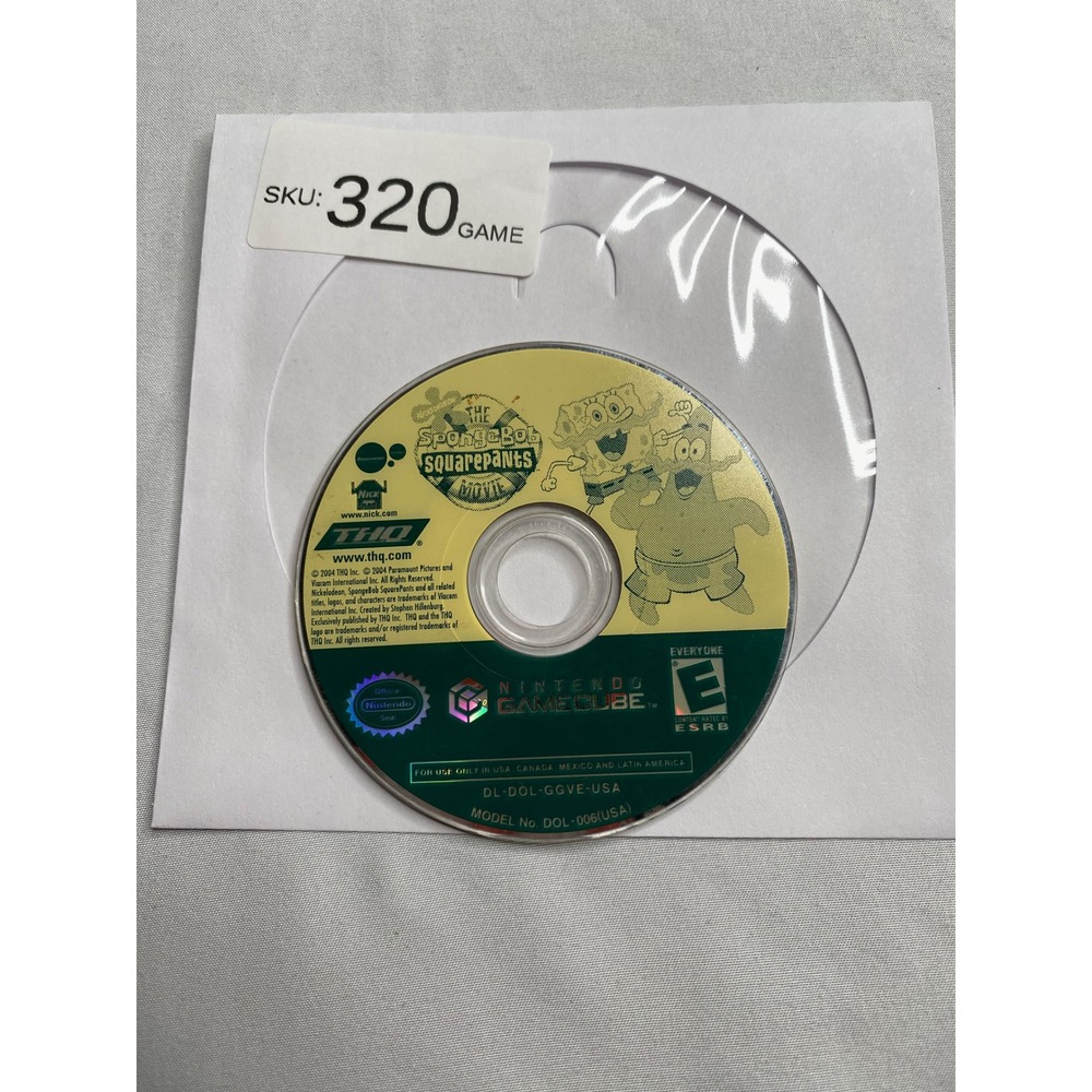 The SpongeBob SquarePants Movie Nintendo GameCube